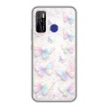 Дизайнерский силиконовый чехол для Tecno Camon 15 женский