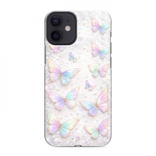 Дизайнерский силиконовый чехол для Iphone 12 Mini женский
