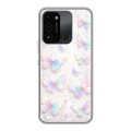 Дизайнерский силиконовый с усиленными углами чехол для Tecno Spark Go 2022 женский