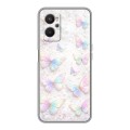 Дизайнерский силиконовый с усиленными углами чехол для OPPO A96 женский