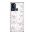 Дизайнерский силиконовый с усиленными углами чехол для Itel Vision 3 женский