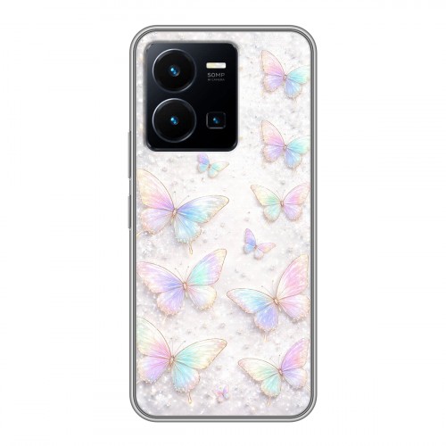 Дизайнерский силиконовый чехол для Vivo Y35 женский