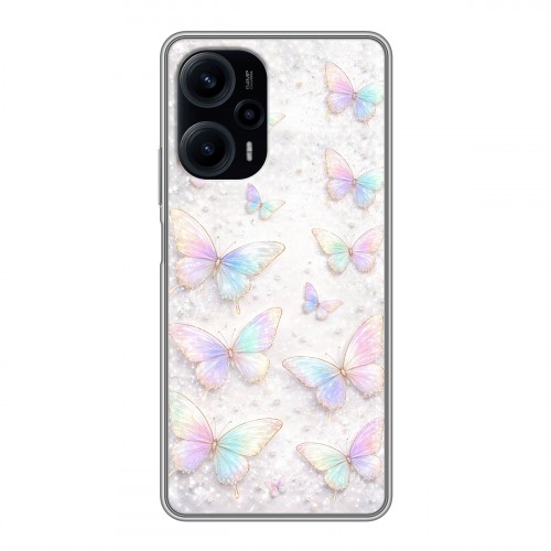 Дизайнерский силиконовый чехол для XIaomi Poco F5 женский