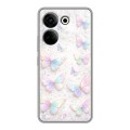 Дизайнерский силиконовый чехол для Tecno Camon 20 женский