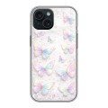 Дизайнерский силиконовый чехол для Iphone 15 женский
