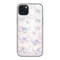 Дизайнерский силиконовый чехол для Iphone 15 Plus женский