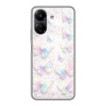 Дизайнерский силиконовый чехол для Xiaomi Poco C65 женский