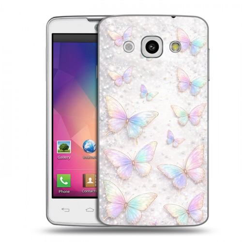 Дизайнерский пластиковый чехол для LG L60 женский