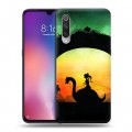 Дизайнерский силиконовый с усиленными углами чехол для Xiaomi Mi9 Фантастические силуэты