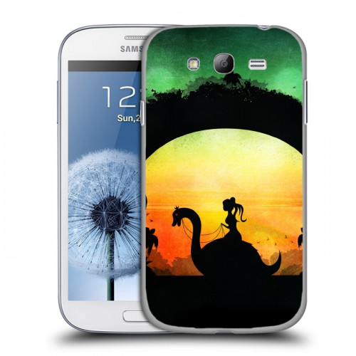 Дизайнерский пластиковый чехол для Samsung Galaxy Grand Фантастические силуэты