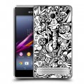 Дизайнерский силиконовый чехол для Sony Xperia E1 Куклы Вуду