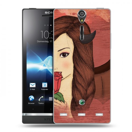 Дизайнерский пластиковый чехол для Sony Xperia S Дьявольские красавицы