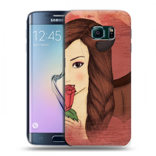 Дизайнерский пластиковый чехол для Samsung Galaxy S6 Edge Дьявольские красавицы