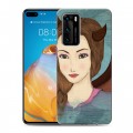 Дизайнерский пластиковый чехол для Huawei P40 Дьявольские красавицы