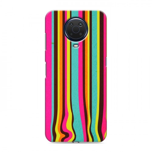 Дизайнерский силиконовый чехол для Nokia G20 Динамические полосы