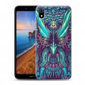 Дизайнерский силиконовый чехол для Xiaomi RedMi 7A Совы и волшебницы