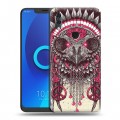 Дизайнерский силиконовый чехол для Alcatel 5V Совы и волшебницы