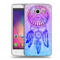 Дизайнерский пластиковый чехол для LG L60 Всевидящее око