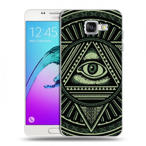 Дизайнерский силиконовый чехол для Samsung Galaxy A5 (2016) Всевидящее око