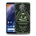 Дизайнерский силиконовый чехол для Nokia 9 PureView Всевидящее око