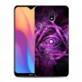 Дизайнерский силиконовый с усиленными углами чехол для Xiaomi RedMi 8A Всевидящее око