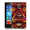 Дизайнерский пластиковый чехол для Microsoft Lumia 435 Всевидящее око