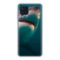 Дизайнерский силиконовый чехол для Samsung Galaxy A22 Акулы