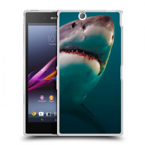 Дизайнерский пластиковый чехол для Sony Xperia Z Ultra  Акулы