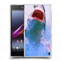 Дизайнерский пластиковый чехол для Sony Xperia Z Ultra  Акулы