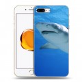 Дизайнерский силиконовый чехол для Iphone 7 Plus / 8 Plus Акулы