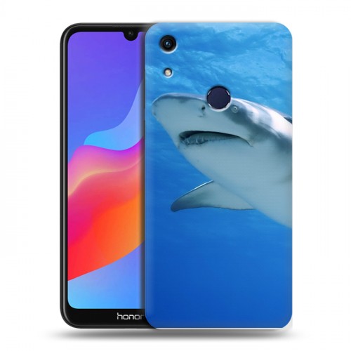 Дизайнерский пластиковый чехол для Huawei Honor 8A Акулы