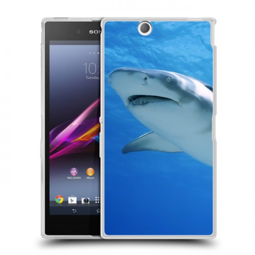 Дизайнерский пластиковый чехол для Sony Xperia Z Ultra  Акулы