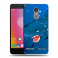 Дизайнерский пластиковый чехол для Lenovo K6 Акулы