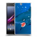 Дизайнерский пластиковый чехол для Sony Xperia Z Ultra  Акулы