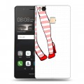 Дизайнерский пластиковый чехол для Huawei P9 Lite Модные иллюстрации