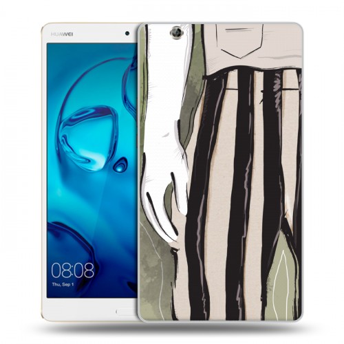Дизайнерский силиконовый чехол для Huawei MediaPad M3 Модные иллюстрации