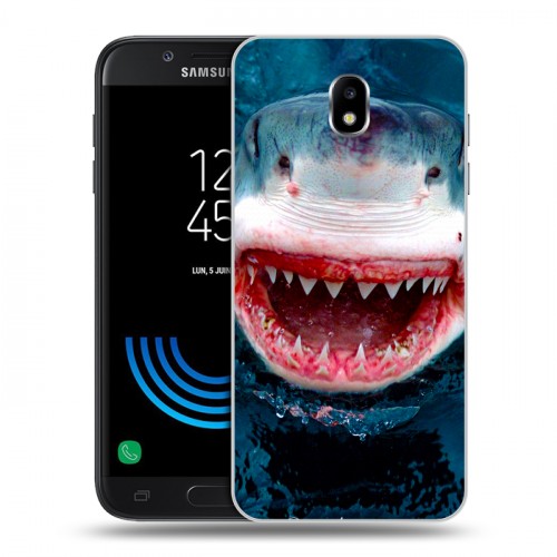 Дизайнерский пластиковый чехол для Samsung Galaxy J5 (2017) Акулы