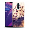 Дизайнерский пластиковый чехол для OPPO RX17 Pro Цветочные мазки