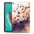Дизайнерский силиконовый чехол для Samsung Galaxy Tab A 10.1 (2019) Цветочные мазки