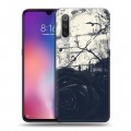 Дизайнерский силиконовый с усиленными углами чехол для Xiaomi Mi9 Цветочные мазки