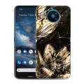 Дизайнерский силиконовый чехол для Nokia 8.3 Цветочные мазки