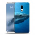 Дизайнерский силиконовый чехол для Meizu 16th Plus Акулы