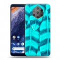 Дизайнерский пластиковый чехол для Nokia 9 PureView Контрастные перья