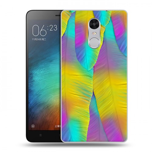 Дизайнерский силиконовый чехол для Xiaomi RedMi Pro Контрастные перья