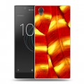 Дизайнерский пластиковый чехол для Sony Xperia L1 Контрастные перья