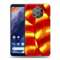 Дизайнерский силиконовый чехол для Nokia 9 PureView Контрастные перья