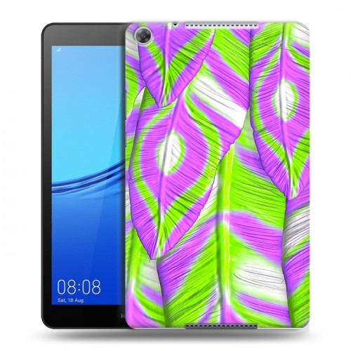 Дизайнерский силиконовый чехол для Huawei MediaPad M5 lite 8 Контрастные перья