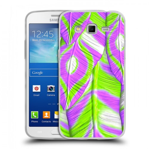 Дизайнерский пластиковый чехол для Samsung Galaxy Grand 2 Контрастные перья