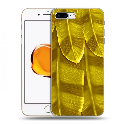 Дизайнерский силиконовый чехол для Iphone 7 Plus / 8 Plus Контрастные перья