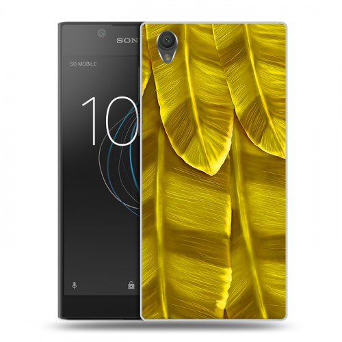 Дизайнерский пластиковый чехол для Sony Xperia L1 Контрастные перья